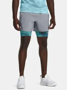 Under Armour Shorts UA LAUNCH 5'' 2-IN-1 SHORT-GRY - Men's