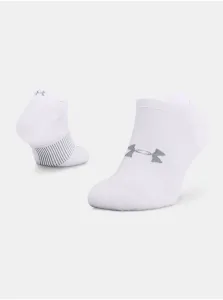 Under Armour Unisex bežecké ponožky 1361164 White L