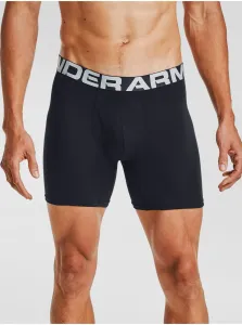 Čierne boxerky Under Armour UA Charged Cotton 6in 3 Pack #581230