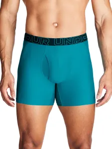 Under Armour Pánske boxerky Perf Tech 6in 3Pack Blue  LL