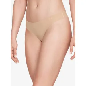 Under Armour Thong 3Pack Dámske nohavičky 3 pack 1325615 Nude L