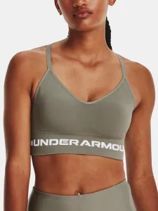 Under Armour Bra UA Seamless Low Long Bra-GRN - Women #7868751