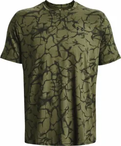 Under Armour Men's UA Rush Energy Print Short Sleeve Marine OD Green/Black XL Fitness tričko