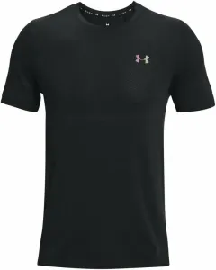 Under Armour Men's UA Rush Seamless Legacy Short Sleeve Black/Black XL Fitness tričko