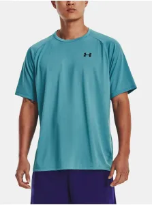 Under Armour Men's UA Tech 2.0 Textured Short Sleeve T-Shirt Glacier Blue/Black S