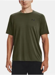 Under Armour Men's UA Tech 2.0 Textured Short Sleeve T-Shirt Marine OD Green/Black 2XL