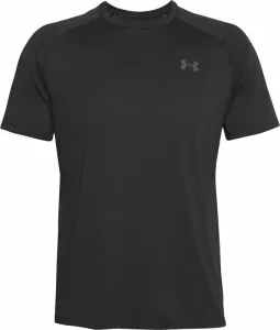 Under Armour Men's UA Tech 2.0 Textured Short Sleeve T-Shirt Black/Pitch Gray L