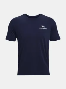 Under Armour RUSH ENERGY SS Pánske športové tričko, tmavo modrá, veľkosť #369294