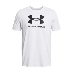 Under Armour SPORTSTYLE Pánske tričko, biela, veľkosť #9288652