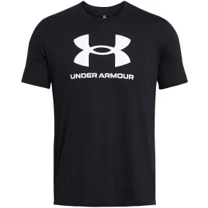 Under Armour SPORTSTYLE Pánske tričko, čierna, veľkosť #9012472