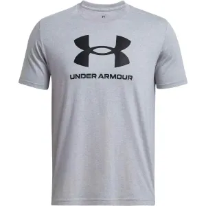 Under Armour SPORTSTYLE Pánske tričko, sivá, veľkosť