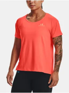 Under Armour RUSH ENERGY SS Dámske fitness tričko, oranžová, veľkosť M