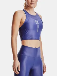 Under Armour Iso Chill Crop Tank Tank Top - Purple, SM #2870092