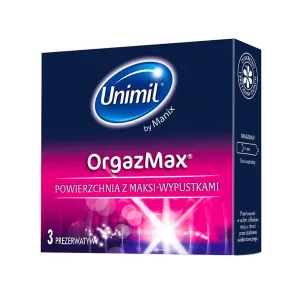 Kondóm Unimil OrgazMax 3 ks