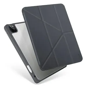 UNIQ Moven Apple iPad Pro 12.9 2021 Antimicrobial charcoal grey