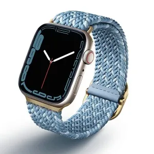 UNIQ Aspen Strap Apple Watch 4/5/6/7/SE 40/41mm Braided DE cerulean blue