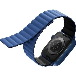 Uniq Revix Reversible Magnetic remienok pre Apple Watch 38/40/41mm modrý/čierny