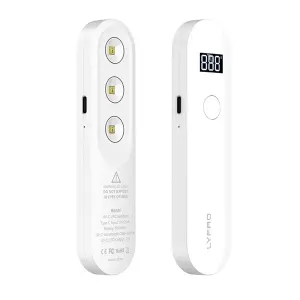 Uniq Lyfro Beam Pocket-Sized Handheld UVC LED Disinfection Wand White