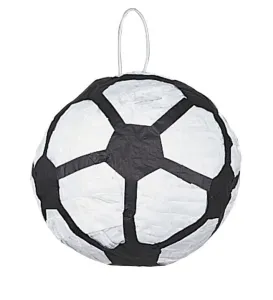 Futbalová lopta Piñata - 25 x 25 x 25 cm - rozbitná - UNIQUE