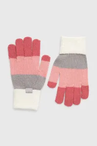 Detské rukavice United Colors of Benetton ružová farba #8766745