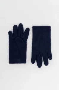 Detské rukavice United Colors of Benetton tmavomodrá farba