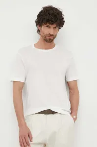 Bavlnené tričko United Colors of Benetton biela farba, jednofarebné #8699182