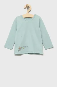 Detská bavlnená košeľa s dlhým rukávom United Colors of Benetton #281098