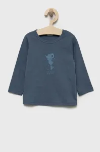 Detská bavlnená košeľa s dlhým rukávom United Colors of Benetton #258100