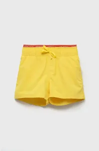 Detské plavkové šortky United Colors of Benetton žltá farba #8656912