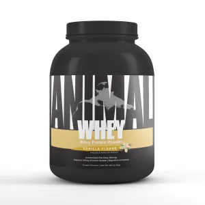 Proteín Animal Whey - Universal Nutrition, príchuť vanilka, 2270g