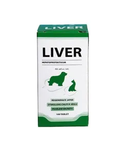 Liver tablety na ochranu pečene pre psov a mačky 100tbl