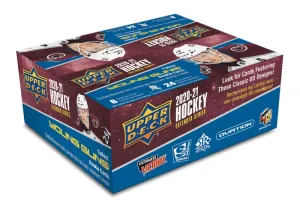 Upper Deck 2020-21 Upper Deck Extended Series Retail Box - hokejové karty