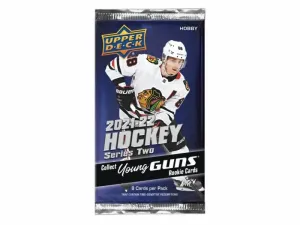 Upper Deck 2021-22 NHL Upper Deck Series Two Hobby balíček - hokejové karty