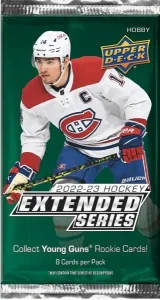 Upper Deck 2022-2023 NHL Upper Deck Extended Series Hobby balíček - hokejové karty