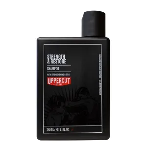 Uppercut Deluxe Strenght & Restore Shampoo posilujúci šampón pre všetky typy vlasov 240 ml