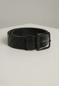 Urban Classics Allover Logo Belt black - Size:S/M