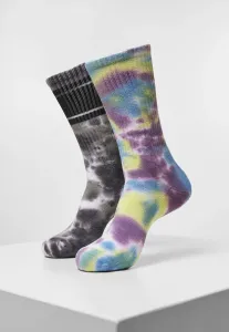 Urban Classics Tie Dye Socks 2-Pack multicolor - 35-38