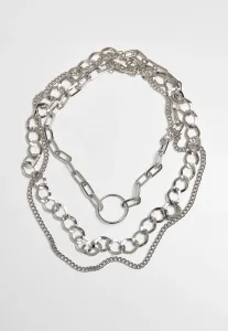 Urban Classics Ring Layering Necklace silver - One Size
