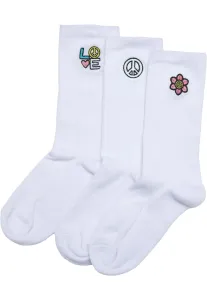 Peace Icon Socks 3-pack white #8454241