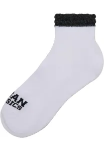 Urban Classics Colored Lace Cuff Socks 5-Pack black/white - 35-38