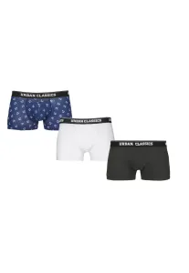 Urban Classics Boxer Shorts 3-Pack anchor aop+wht+cha - 4XL