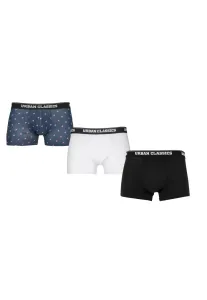 Urban Classics Boxer Shorts 3-Pack flamingo aop+wht+blk - Size:XXL