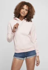 Urban Classics Ladies Color Melange Hoody pink melange - Size:XL