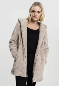 Urban Classics Ladies Sherpa Jacket sand - Size:XS