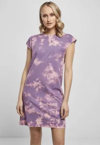 Urban Classics Ladies Bleached Dress duskviolet - Size:3XL