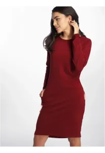 Urban Classics Santadi Dress burgundy - Size:L