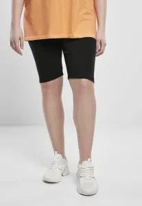 Urban Classics Ladies High Waist Cycle Shorts black - Size:3XL