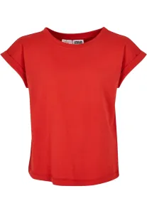 Urban Classics Girls Organic Extended Shoulder Tee hugered - Size:110/116