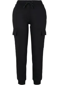 Urban Classics  Ladies Cargo Sweat Pants black - XS