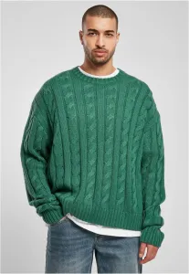 Urban Classics Boxy Sweater green - Size:3XL